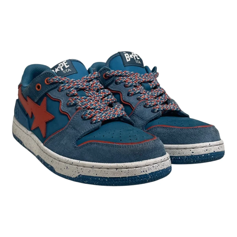 BAPE STA!/Low-Sneakers/US 8.5/Suede/IDG/