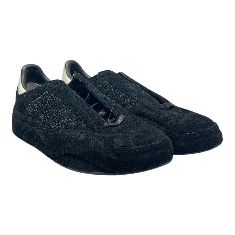 YOHJI YAMAMOTO/Low-Sneakers/US 10/Cotton/BLK/Straight Tip/FZ6405 BLK TASSEL Y-3