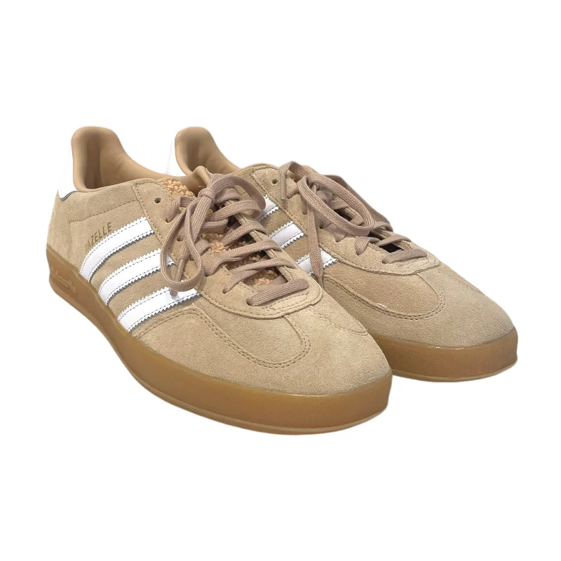 adidas/GAZELLE INDOOR/Low-Sneakers/US 11/Suede/BRW/IH5482