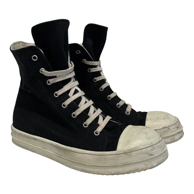 Rick Owens/Hi-Sneakers/EU 41/Cotton/BLK/Canvas Ramones Hi