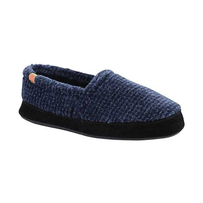 Acorn Men's Moc Slippers - Blue