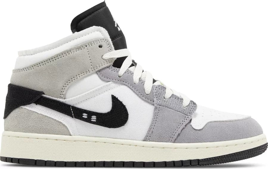 Air Jordan 1 Mid SE Craft GS 'Inside Out - Cement Grey'