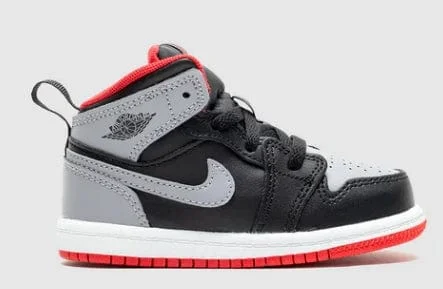 Air Jordan 1 Mid(TD) - Black / Cement