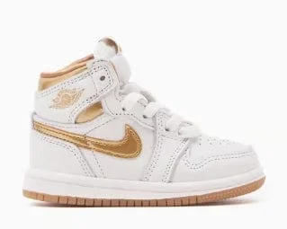 Air Jordan 1 (TD) - Metallic Gold