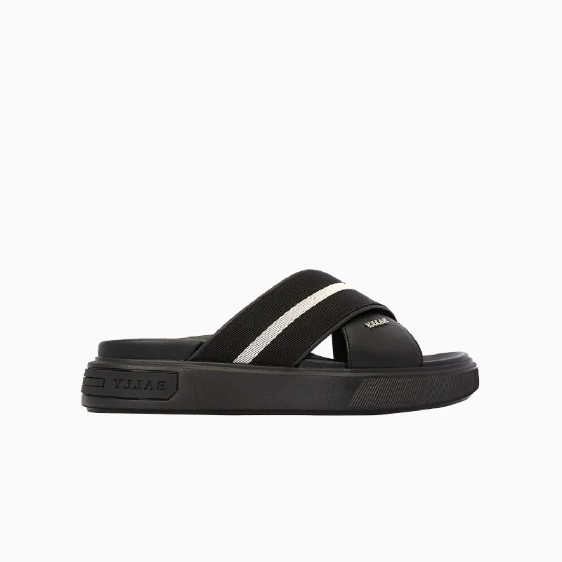 Men's LIFT SANDAL Leather In Black