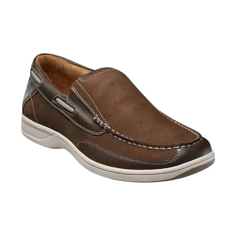 Florsheim Men's Lakeside Moc Toe Slip On - Brown