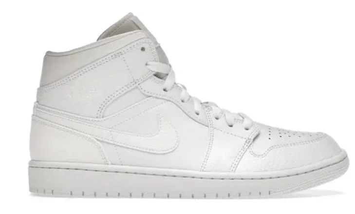 Jordan 1 Mid - Triple White 2.0 - 2020