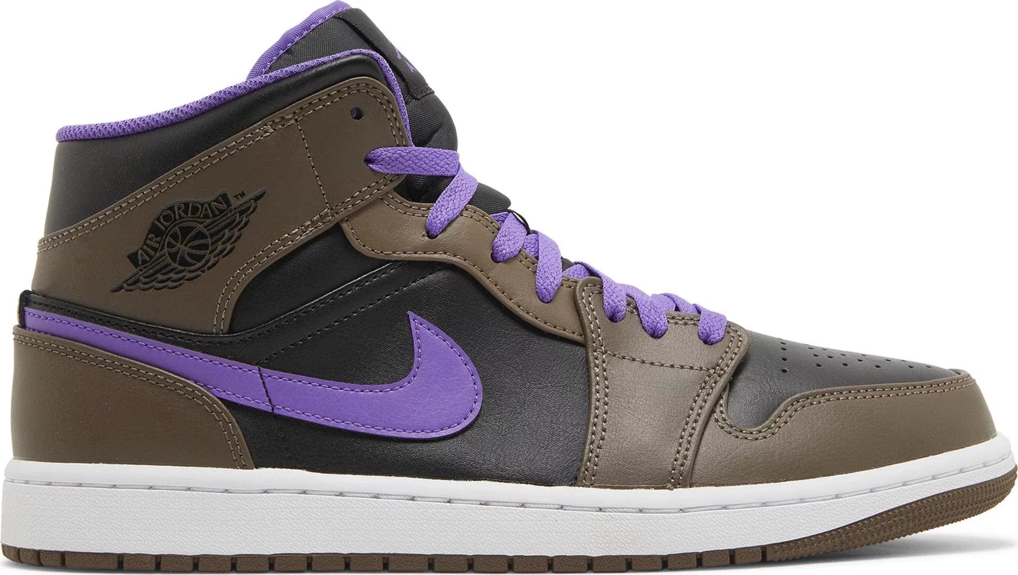 Jordan 1 Mid Purple Mocha