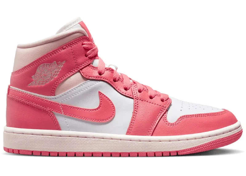 Jordan 1 Mid Strawberries and Cream (Women's)