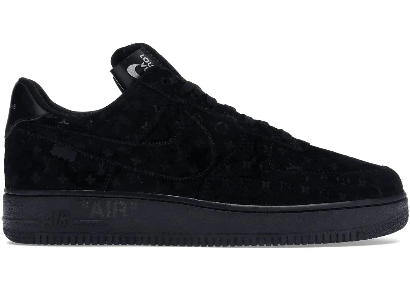 Louis Vuitton Nike Air Force 1 Low By Virgil Abloh Black