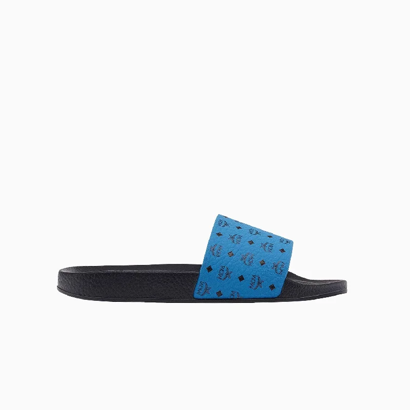 Men's Monogram Print Slide