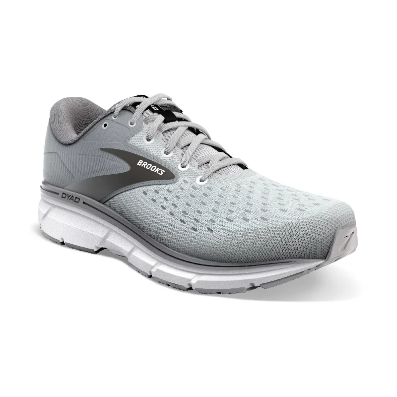 Men's Brooks Dyad 11 Color: Grey/Black/White