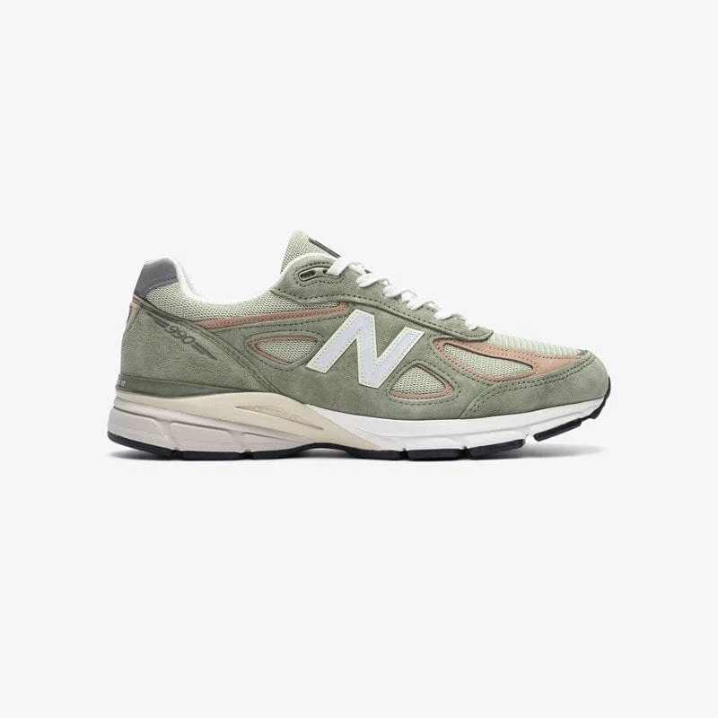 New Balance 990v4 MiUSA - Teddy Saints Olive Incense