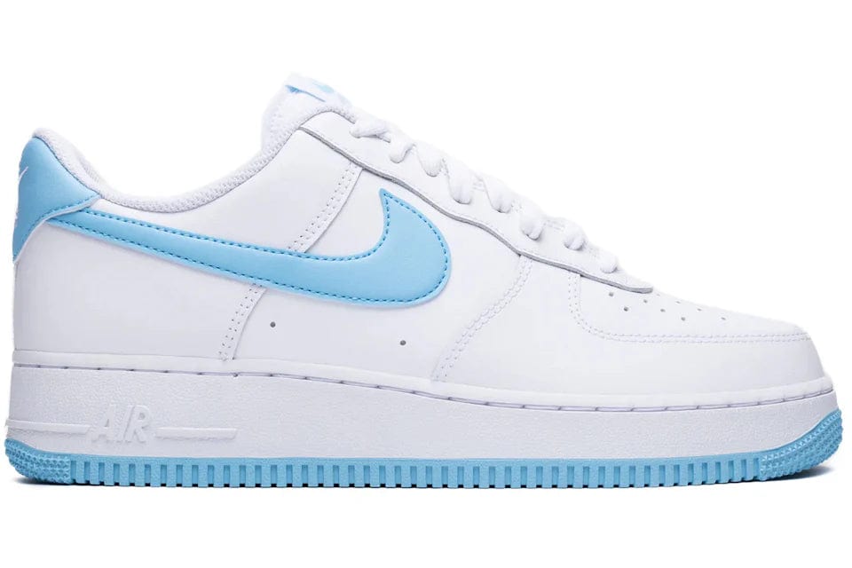 Nike Air Force 1 Low '07 White Aquarius Blue