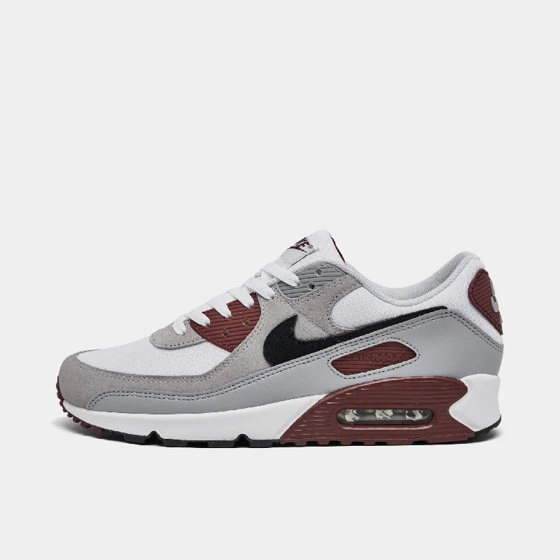 Nike Air Max 90 White / Black - Dark Team Red