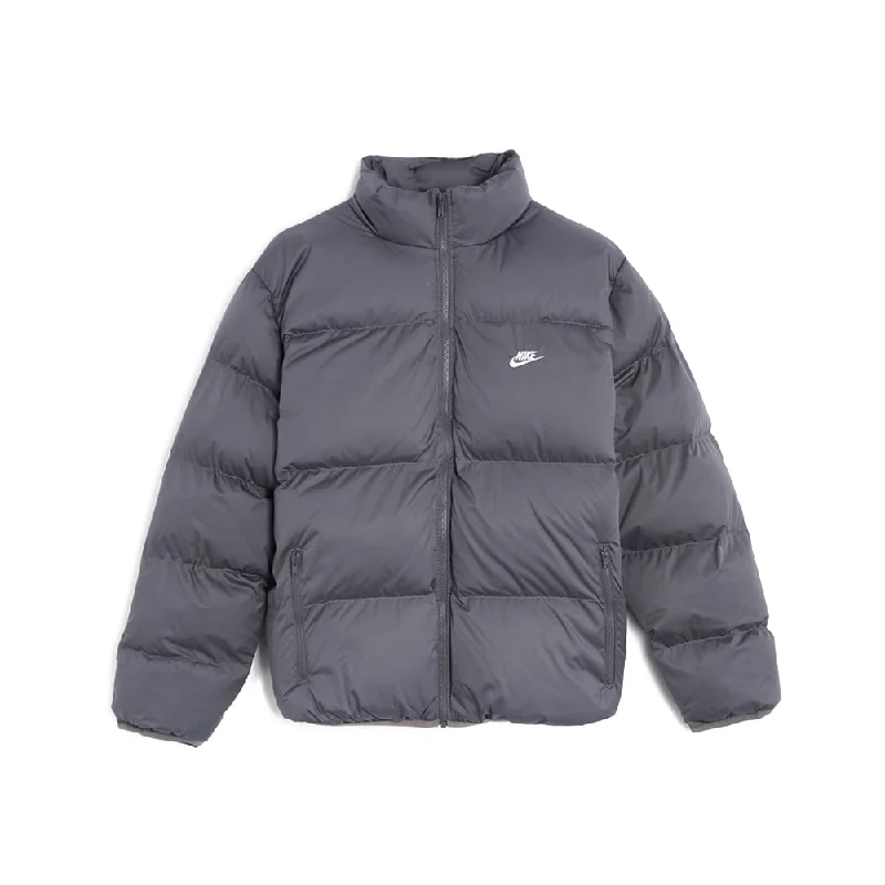 NSW Club Puffer Jacket 'Iron Grey/White'