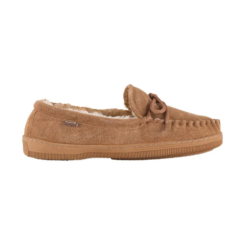 Lamo Men's Moccasin Slipper - Chestnut - ONLINE STORE CREDIT/EXCHANGE ONLY