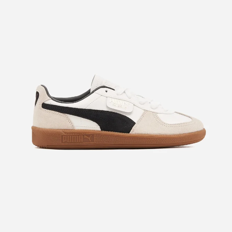 Puma Palermo Lth Unisex Sneakers White-Vapor Gray-Gum