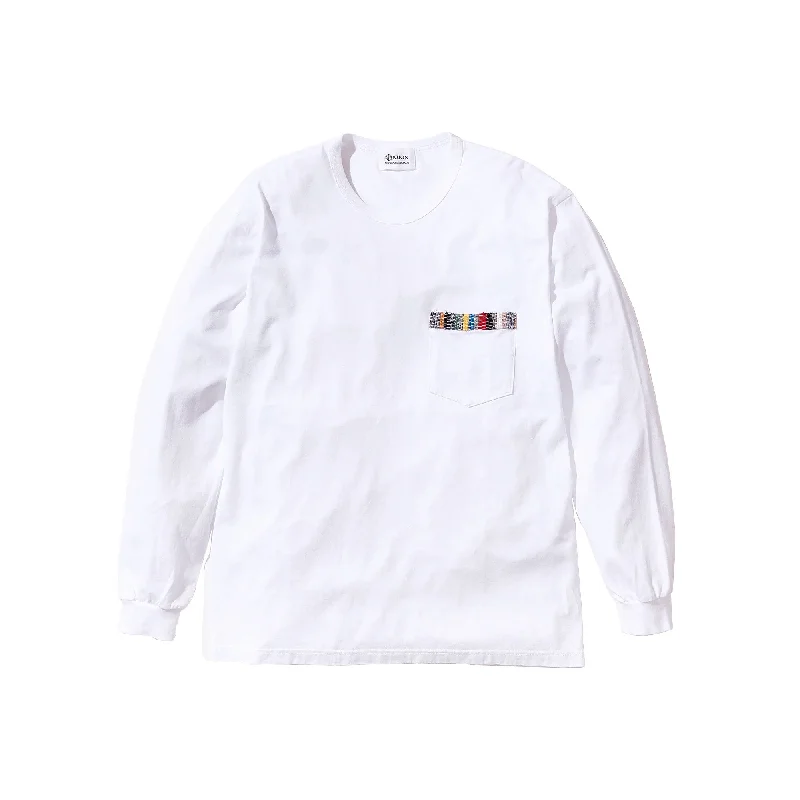 SAKIORI Trimmed pocket L/S Tee