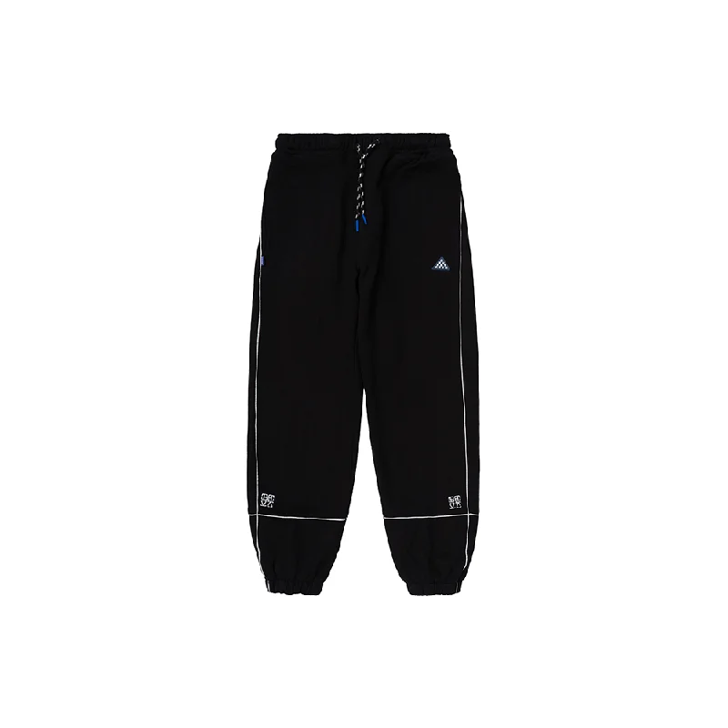 SUBSTANCE Piping Sweatpants 'Black'