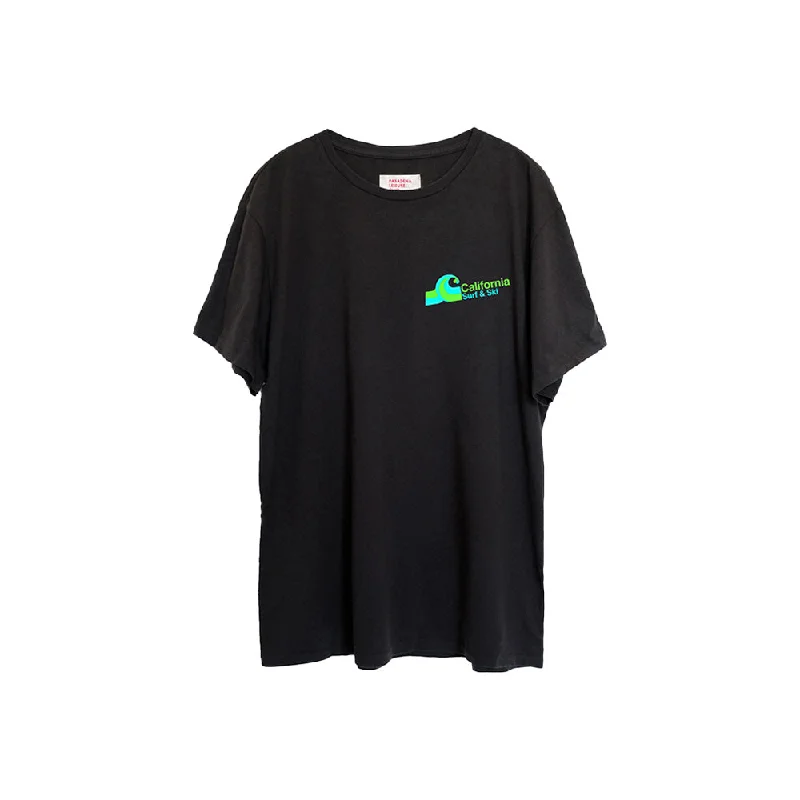 Surf & Ski Tee 'Faded Black'