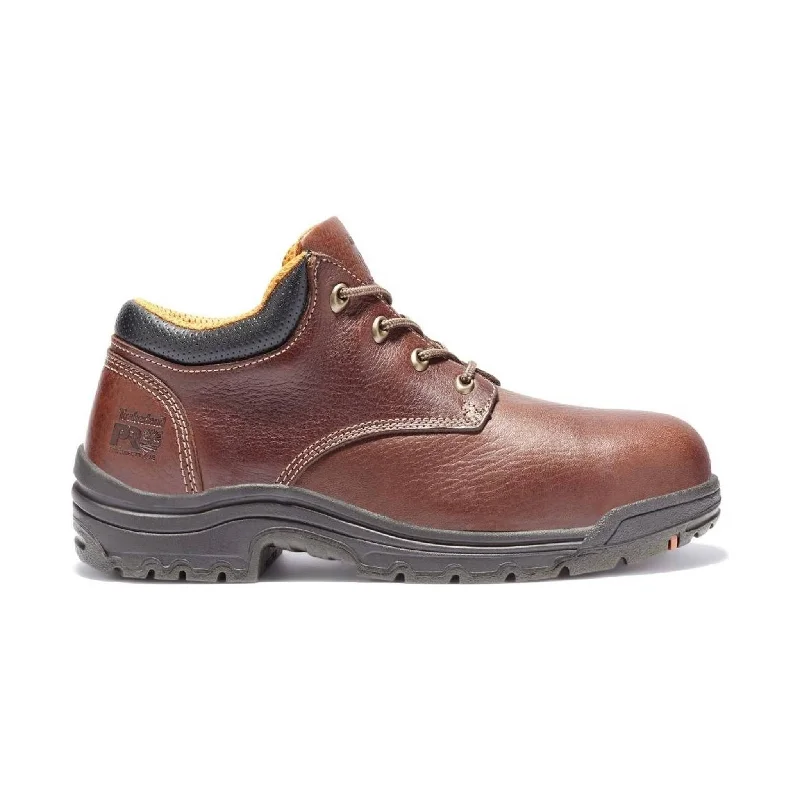 Timberland Pro Men`s Titan EH Alloy Toe Work Shoe - Brown Oiled Full-Grain