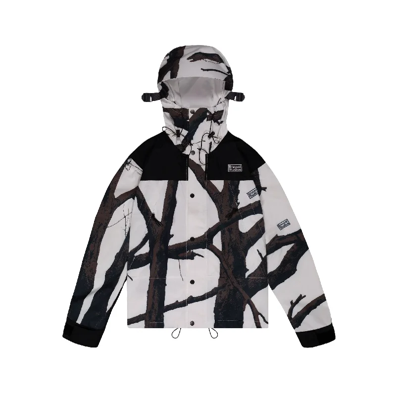 Tree Camo Parka White