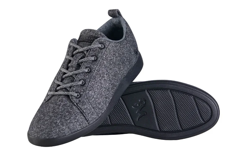 Wool Classic Sneakers : Grey Melange